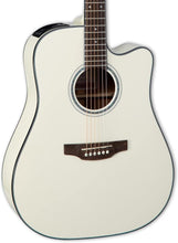 Cargar imagen en el visor de la galería, GUITARRA TAKAMINE BLANCO PERLA  GD35CE-PW