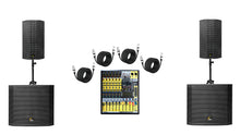 Cargar imagen en el visor de la galería, SISTEMA DE SONIDO MELO PARA GRUPO MUSICAL 200 PERSONAS