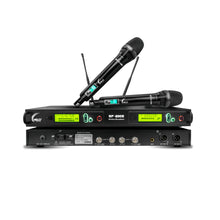 Cargar imagen en el visor de la galería, SET DE 2 MICROFONOS INALAMBRICOS MELO RF200B
