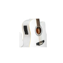 Cargar imagen en el visor de la galería, GUITARRA DOCEROLA E/ACÚSTICA BLANCA 12 CDAS SEGOVIA SGC12WH