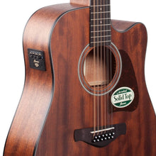 Cargar imagen en el visor de la galería, GUITARRA DE 12 CUERDAS DOCEROLA IBANEZ AW5412CE-OPN
