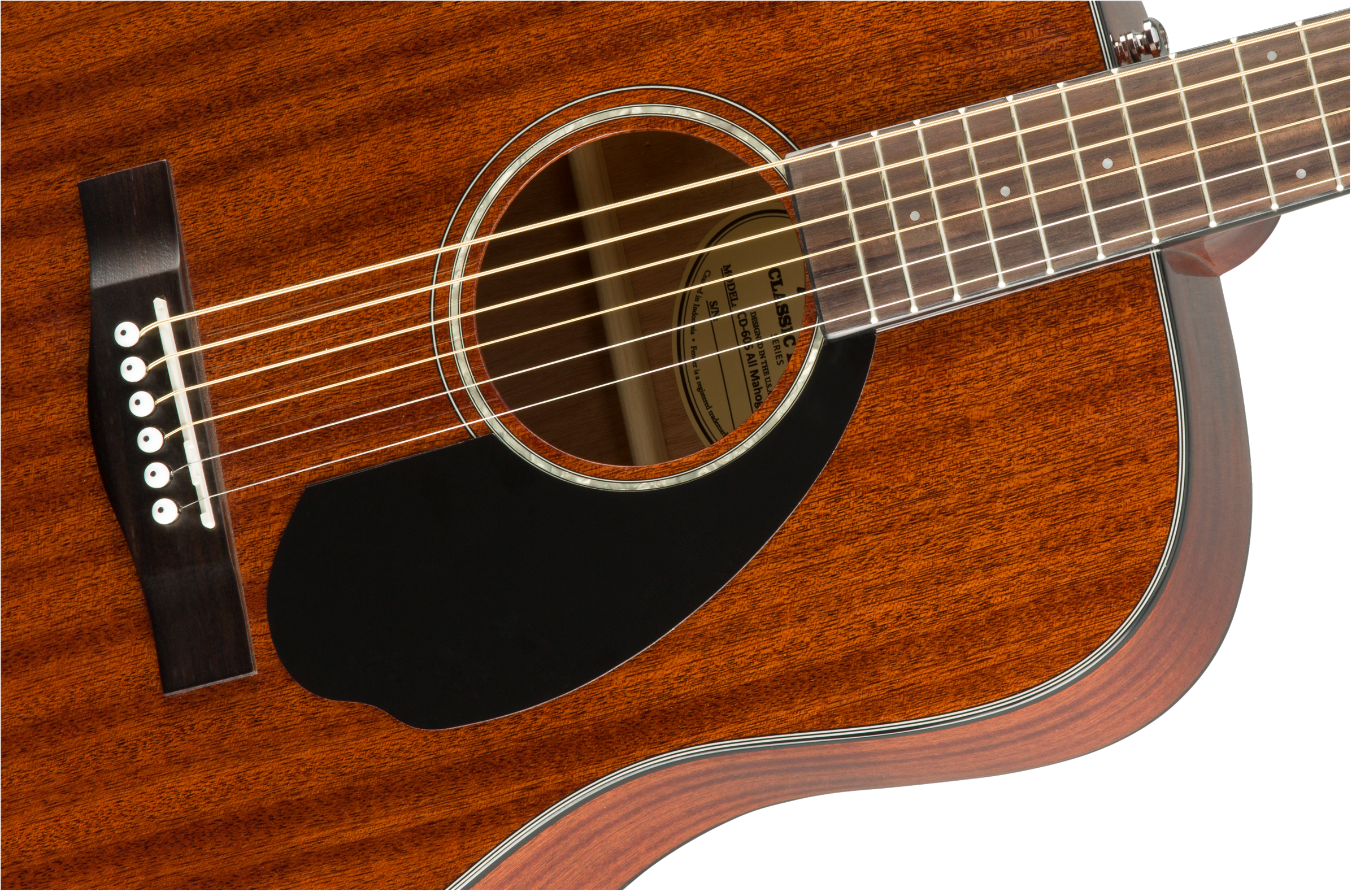 GUITARRA ACUSTICA FENDER CD-60S All-Mahogany