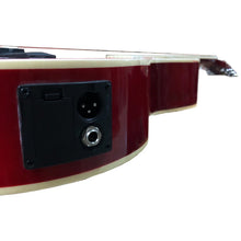 Cargar imagen en el visor de la galería, GUITARRA ELECTROACUSTICA ROJA MCCARTNEY CG851 CE
