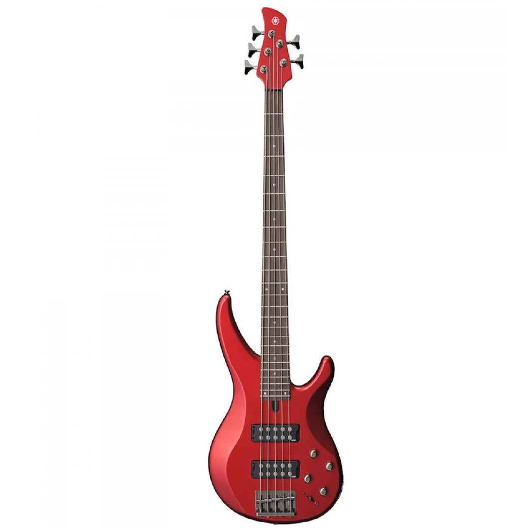 BAJO ELECTRICO 5 CUERDAS YAMAHA ROJO CANDY TRBX305CAR