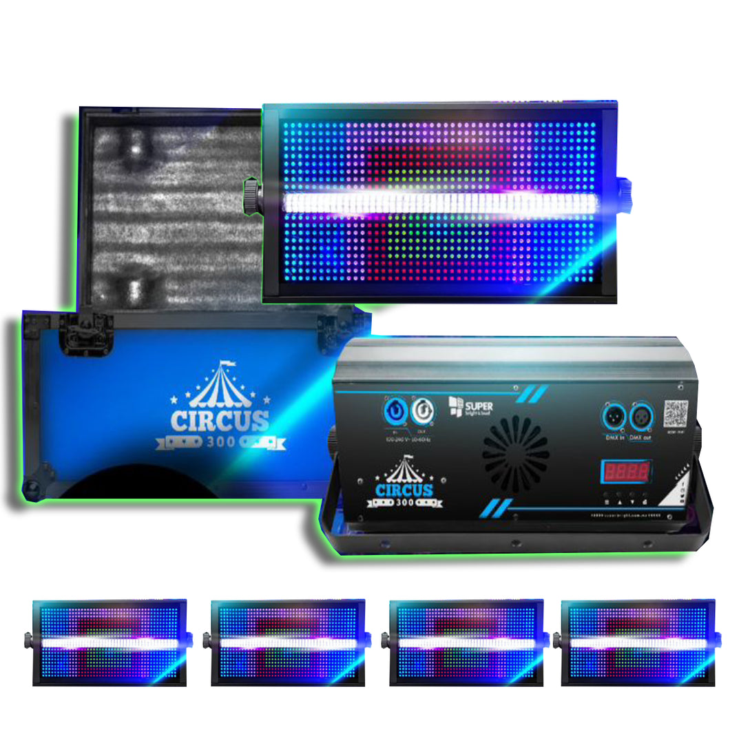 ESTROBO LED CIRCUS 300 ESTUCHE Con 6 Pz