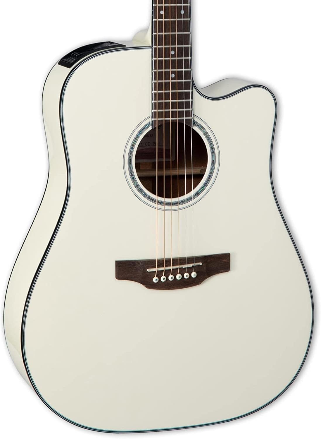 GUITARRA TAKAMINE BLANCO PERLA  GD35CE-PW