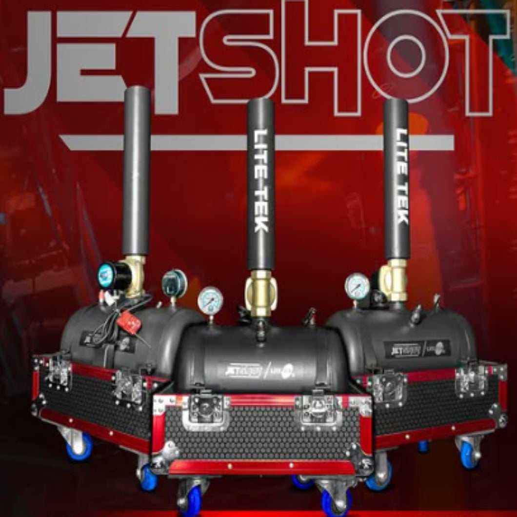 DISPARADOR MAQUINA DE CONFETTI LITE TEK JET SHOT
