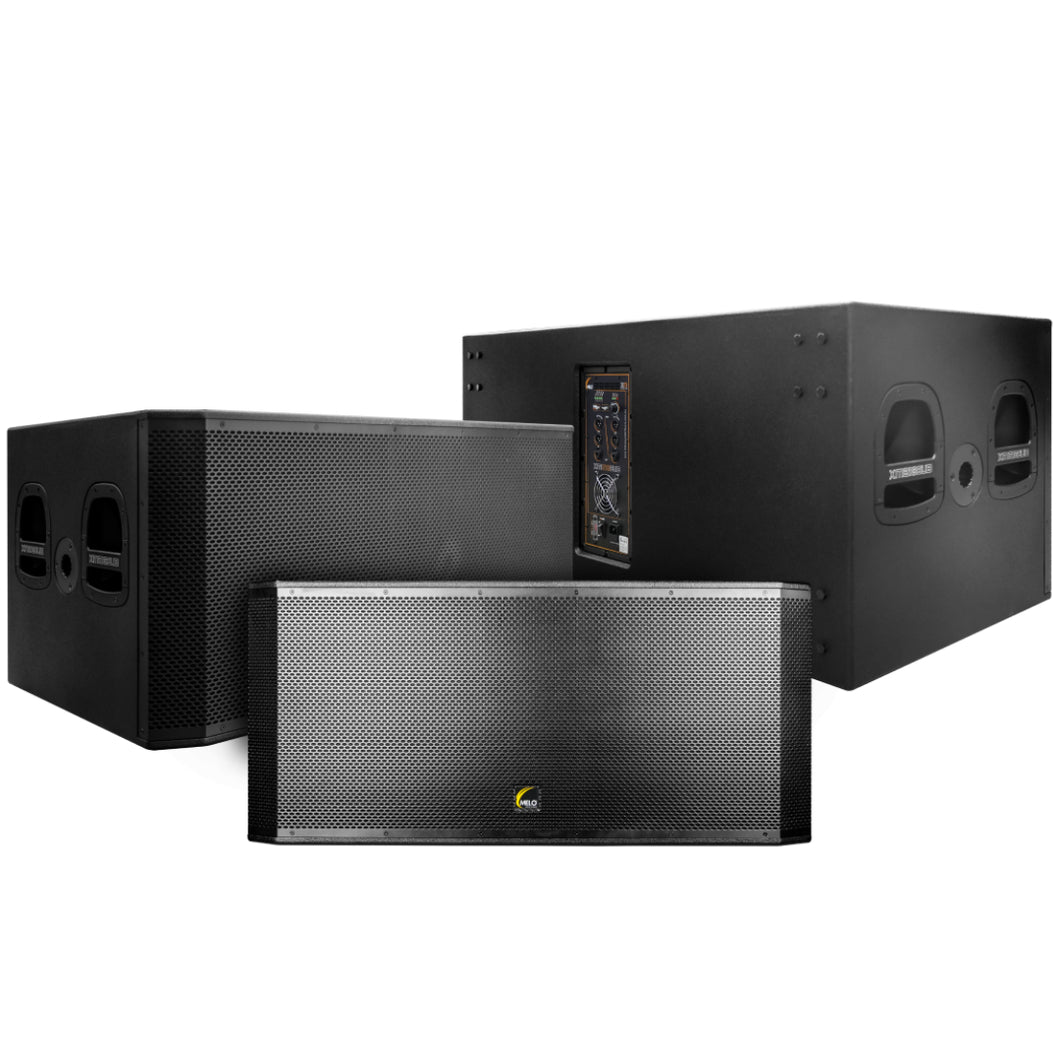 SUBWOOFER ACTIVO MELO XM218  DE 2 X18