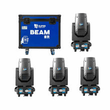Cargar imagen en el visor de la galería, SET DE LUCES CABEZAS MOVILES SUPERBRIGHT 8R 4 PIEZAS
