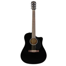 Cargar imagen en el visor de la galería, GUITARRA ELECTROACUSTICA FENDER CD60SCE blk
