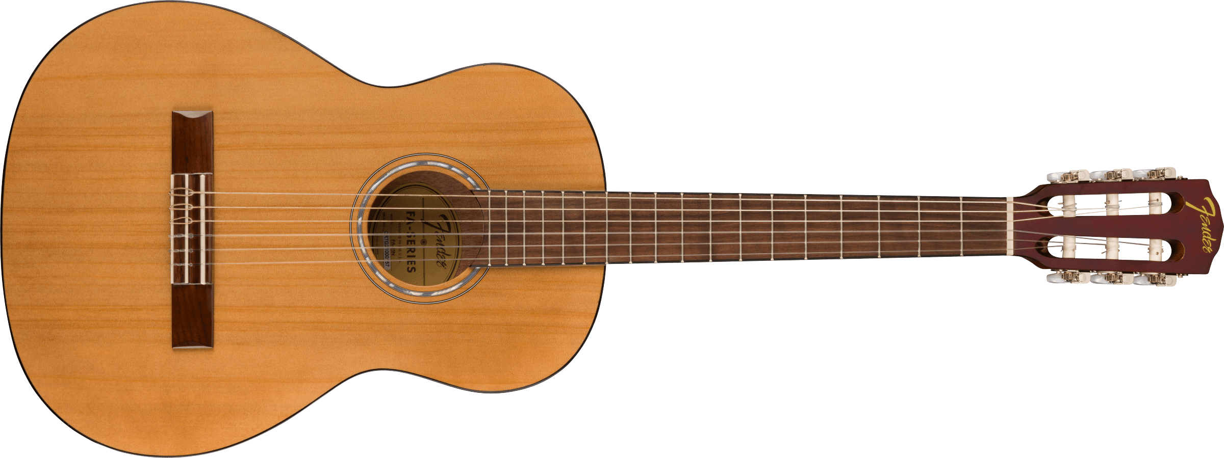 GUITARRA FENDER NYLON FA-15N 3/4 Nylon tercerola
