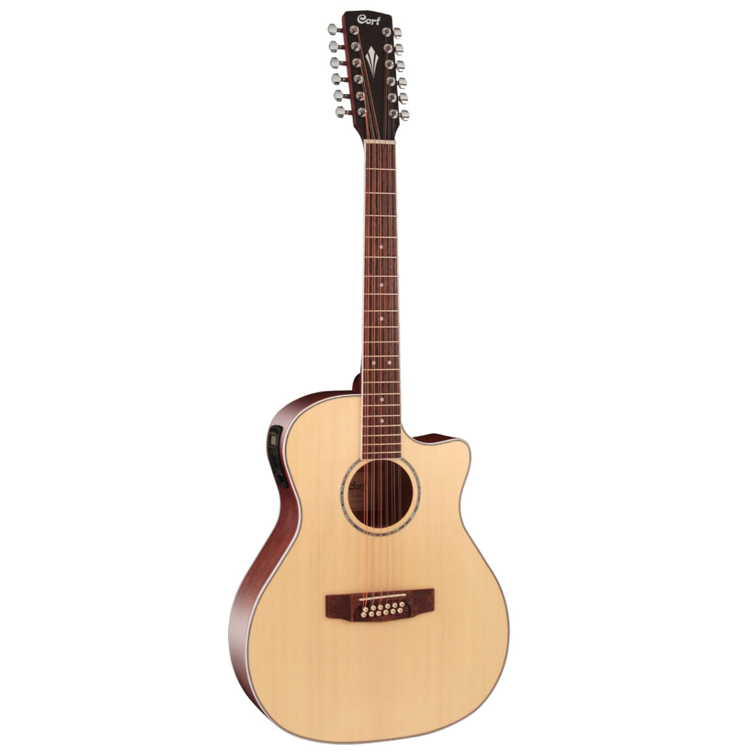 DOCEROLA GUITARRA DE 12 CUERDAS CORT GA-MEDX-12