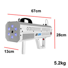 Cargar imagen en el visor de la galería, MAQUINA DE HUMO EFECTO JET FOG 1500W LED RGB STEELPRO
